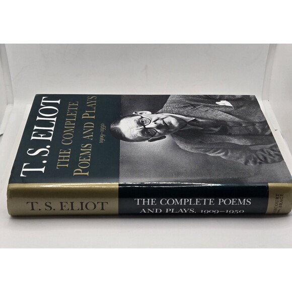 T. S. ELIOT The Complete POEMS AND PLAYS 1909-1950 Hardcover Dust Jacket 1962 - Picture 3 of 11